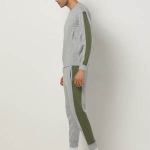 <b>Plain</b> <b>Tracksuit</b> for Men for Comfortable Movement Durable <b>Tracksuit</b> Set for Men for Active Lifestyle - Product Image 2