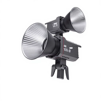 Lampu Fotografi LED 100DS 100XS 130W untuk Live Streaming, Kontrol via Aplikasi, Suhu Warna Dapat Diatur