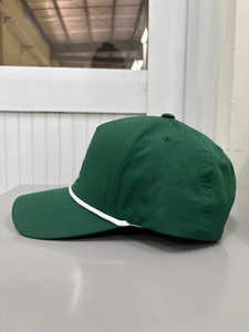 Gorras de Béisbol Verdes con Bordado de Logotipo 2D, Gorras de Béisbol de Tela de Alta Calidad Fabricadas por OEM en Vietnam - Product Image 2