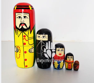 ตุ๊กตาไม้มุสลิม ตุ๊กตาอินเดียแบบดั้งเดิม ผลิตในอินเดีย ตุ๊กตาที่สมบูรณ์แบบสำหรับตลาดนัด - Product Image 6