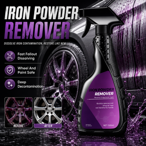 Removedor de Polvo de Hierro para Ruedas de Coche, Limpiador de Descontaminación por Lluvia de Chispas, Spray Limpiador de Polvo de <span class=keywords><strong>Frenos</strong></span> y Óxido para Detallado Automotriz - Product Image 1