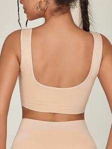 เสื้อชั้นในกีฬาผู้หญิงขายส่ง ระบายอากาศได้ดี คุณภาพสูง รับผลิตตามแบบ เสื้อชั้นในกีฬาสำหรับผู้หญิงที่ดีที่สุด - Product Image 4