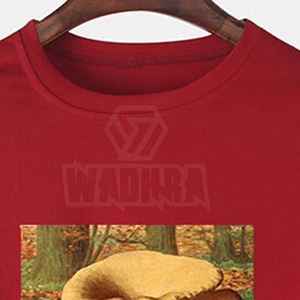 Camiseta de Hombre Elegante de Mezcla de Algodón, Corte Relajado, Estilo Casual, Transpirable, para Uso Diario - Product Image 3