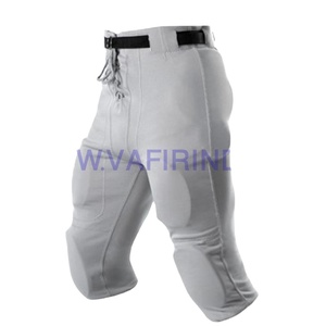 Conjunto uniforme transpirable de pantalones de fútbol americano de talla grande personalizado con impresión por sublimación - Product Image 1