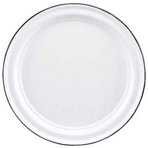 Plato de Servicio Minimalista de Gres Blanco Mate con Borde Redondo, Vajilla Ecológica para Restaurantes y Catering al por Mayor - Product Image 2