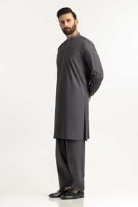 Salwar Kameez brodé pour homme, tenue de marié royale, costume Kurta, tissu doux, couture de haute qualité, vêtements indiens et pakistanais. - Product Image 4