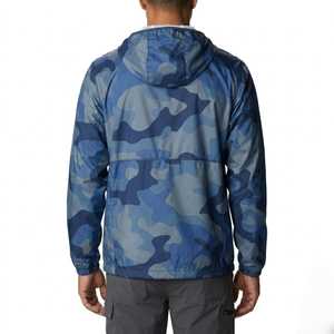 Custom <b>Mens</b> <b>Camouflage</b> Windbreaker <b>Jacket</b> Lightweight Waterproof Hooded Zip Up Outdoor Running Hiking Streetwear Camo Coat - Product Image 2