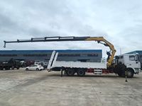 Grue montée sur camion Shacman F3000 6x4, prix d'usine, grue à bras articulé pliable de 16 tonnes