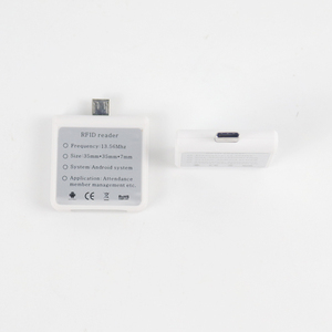 센세스앤롯 FR66 <span class=keywords><strong>13.56MHz</strong></span> 휴대용 <span class=keywords><strong>RFID</strong></span> 리더기 (마이크로 USB/타입-C 인터페이스, ISO 14443A 프로토콜, 안드로이드 휴대폰용) - Product Image 5