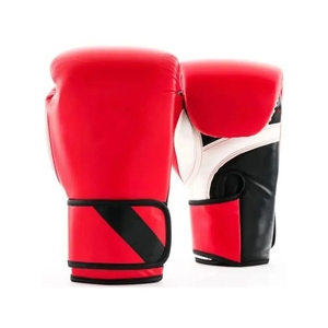 Guantes de boxeo AI-BG-108 de cuero vacuno de alta calidad, duraderos, cómodos y protectores, precio mayorista RTS. - Product Image 1