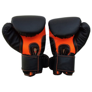 Gants de MMA en cuir de haute qualité, rembourrage épais, design imperméable, fermeture à boucle pour la sécurité en boxe, les séances d'entraînement et de sparring - Product Image 2