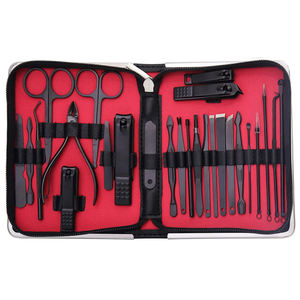 Kit de Manucure Pédicure Professionnel en Acier Inoxydable avec Polissoir à Ongles, Personnalisable avec Logo OEM, Outils de Beauté en Gros - Product Image 1
