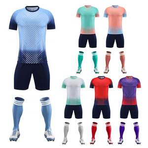 Personnalisez votre propre design, nouveau style de maillot de football à manches courtes, respirant, de haute qualité, vente en gros - Product Image 6