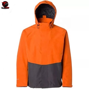 <b>Men's</b> Waterproof <b>Lightweight</b> Hooded Raincoat Breathable Polyester Outdoor <b>Jacket</b> for Hiking Camping - Product Image 5