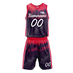 Custom Made Basketball Uniform For Men Players Team Training Practice Matches And Tournament <b>Games</b> - Product Image 3