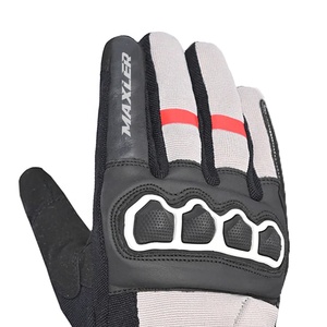 Gants de moto unisexes en polyester, courts, à doigts entiers, respirants, imperméables, coupe-vent, compatibles écran tactile, pour le cyclisme et la moto - Product Image 5