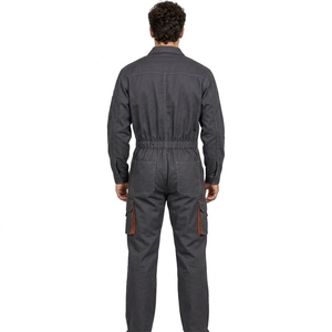 Overol de Seguridad Personalizado, Ropa de Trabajo Industrial con Tiras Reflectantes, Tela Resistente, Ajuste Cómodo, Bolsillos Utilitarios, Ropa de Construcción - Product Image 2
