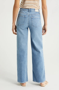 Jean décontracté taille haute pour femme, style streetwear, séchage rapide, respirant, en denim – Grandes tailles XL, techniques d'impression - Product Image 5