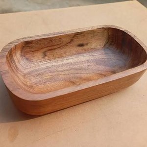 Support de bougie en bois de manguier fait main, style rustique, pour décoration de table, mariage, fête, à prix abordable. - Product Image 6