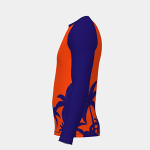 OEM Custom Rash Guard UPF 50+ <b>Compression</b> <b>Shirt</b> for Fitness Running and Outdoor Sports - Product Image 3