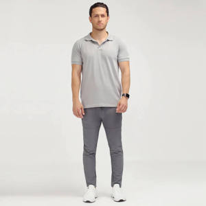 Créez votre propre polo personnalisé à manches courtes pour homme, 100% coton, séchage rapide, t-shirt polo pour homme - Product Image 2