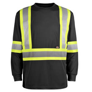 Camiseta de Seguridad Reflectante Clase 3, Alta Visibilidad, Transpirable, de Secado Rápido, con Logotipo Personalizado, Camisetas de Poliéster Tipo Bird Eye para Hombre y Mujer - Product Image 1