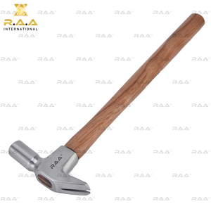 Marteau de fermeur 12 pouces, manche en bois, acier inoxydable, outil de soin des sabots pour chevaux, clouage de sabots, instruments vétérinaires - Product Image 4