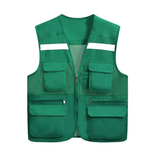 Veste de sécurité haute visibilité personnalisée en gros avec bandes réfléchissantes, veste de sécurité d'urgence OEM - Product Image 5