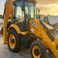 Chargeuse-pelleteuse JCB 3CX entièrement fonctionnelle, moteur diesel, moment de charge élevé, système hydraulique durable et fluide, large gamme d'accessoires