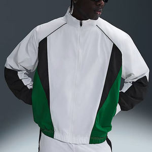 Chaqueta Cortavientos Deportiva para Hombre, Diseño Personalizado, Talla Grande, Chaqueta Impermeable de Poliéster Suave - Product Image 2