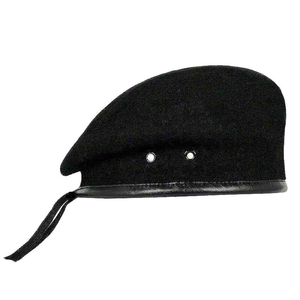 Hot Sale Classic European Wool <b>Beret</b> Hat 100% Wool Custom Embroidered Premium Felt Headwear Unisex <b>Beret</b> Hat - Product Image 3