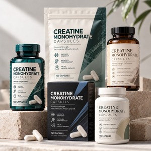 Cápsulas de Creatina Monohidrato Personalizadas de Marca Privada OEM ODM, 120 Cápsulas, Suplemento de Nutrición Deportiva - Product Image 3