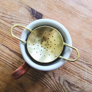 Vintage Stainless Steel <b>Tea</b> Strainer Sun Shape Design Fine Mesh <b>Tea</b> Filter with Handle Premium Loose Leaf <b>Tea</b> <b>Infuser</b> Tool best - Product Image 2