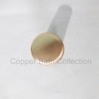 Bouteille d'eau en cuivre moderne de haute qualité 1000 ml avec couvercle à accès direct, personnalisable, style sport, minimaliste, écologique et applicable