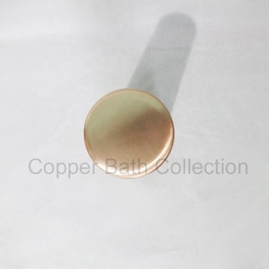 Design indien 500ml unisexe isolé cuivre Gym Yoga verres à boire direct minimaliste couvercle thermique cent pour cent métal pur - Product Image 3