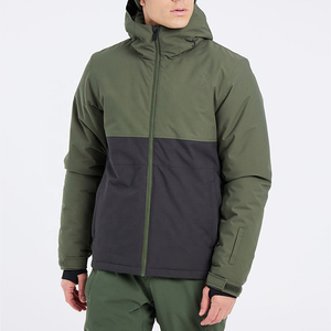 Custom Breathable Windproof Coated Quilted Eco-Friendly Ski & Snowboarding <b>Jacket</b> Wholesale Waterproof for Men - Product Image 2