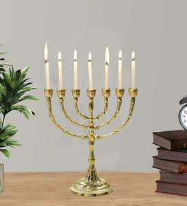 Luxury Aluminum Candelabra Candle Holder Wedding And Party <b>Table</b> Decoration At Best Price - Product Image 1