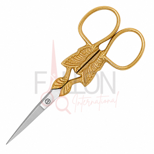 Antique Gold Embroidery <b>Scissors</b> Stainless Steel eyebrow shaping or Thread Cutting <b>Sewing</b> Craft - Product Image 4