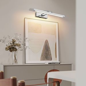 Lámpara de Pared Inalámbrica de 16 Pulgadas para Cuadros, con Control Remoto, Metálica, Recargable, Moderna, con Batería - Product Image 1