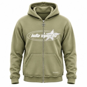 Wholesale New Stylish Custom Zip Up Hoodies For Men Drop Shoulder Zip Up With Logo Basics Cotton Blended Zip Up Hoodies Vendor - Product Image 5