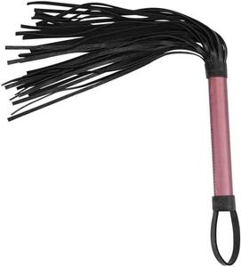 SPALL JP SPORTS Fouet d'entraînement renforcé en cuir de vachette véritable, tressé multi-brins, avec signal sonore et poignée antidérapante en cuir naturel - Product Image 1