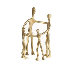 Statue élégante en aluminium, sculpture artisanale, figurine décorative en métal pour l'ameublement d'intérieur de luxe. - Product Image 1