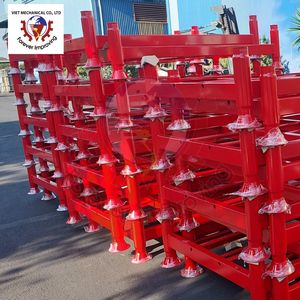 Rack empilable en métal à plusieurs niveaux très résistant de haute qualité prix de gros entrepôt empilable stockage de palettes en acier fabriqué au Vietnam - Product Image 4