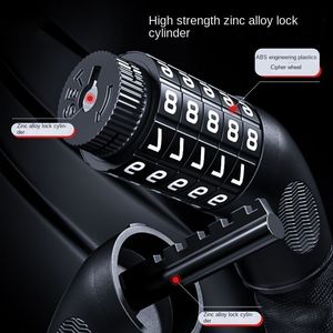 Candado de Cadena para Bicicleta Plegable con Contraseña Antirrobo, Seguro y Práctico - Product Image 4