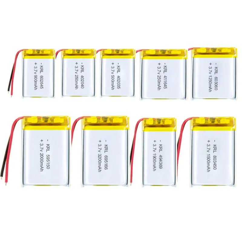 ที่ขายดีที่สุด 200mAh 3.7v LiPo แบตเตอรี่ 551430 แบตเตอรี่ลิเธียมไอออนสําหรับหูฟังไร้สาย