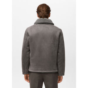 Chaqueta Acolchada de Alta Calidad para Hombre, Personalizable, con Forro de Sherpa, Abrigo de Invierno, Venta al Por Mayor, Ropa Casual Unisex para Exteriores, Cálida - Product Image 3