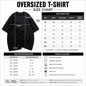 Camiseta Extra Grande de Lujo con Caligrafía Árabe, Hecha con Algodón Egipcio Importado |   Camiseta Premium de Estilo Urbano de Oriente Medio para Hombre y Mujer - Product Image 4