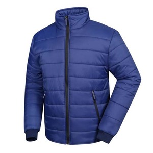 Chaqueta de Invierno para Hombre, Estilo Puffer, con Logotipo Personalizado, Transpirable, Impermeable, con Capucha de Lona, Estilo Urbano, Cierre de Cremallera, Bolsillos, Forro de Lana - Product Image 1