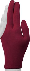 Guante de nailon de tres dedos, elástico, azul, apto para billar, snooker, uso con taco de billar, unisex, para mano izquierda o derecha - Product Image 5