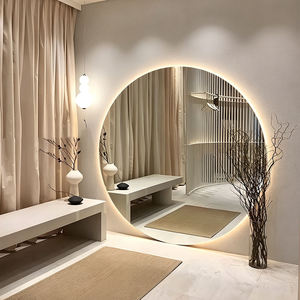 Miroir de salle de bain mural Daystar Trade moderne à LED rétroéclairé avec interrupteur tactile, grand format éclairé pour salle de bain, chambre et salon - Product Image 2